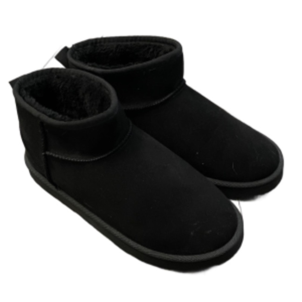 Portland Black Suede Ankle Boots
Size 8